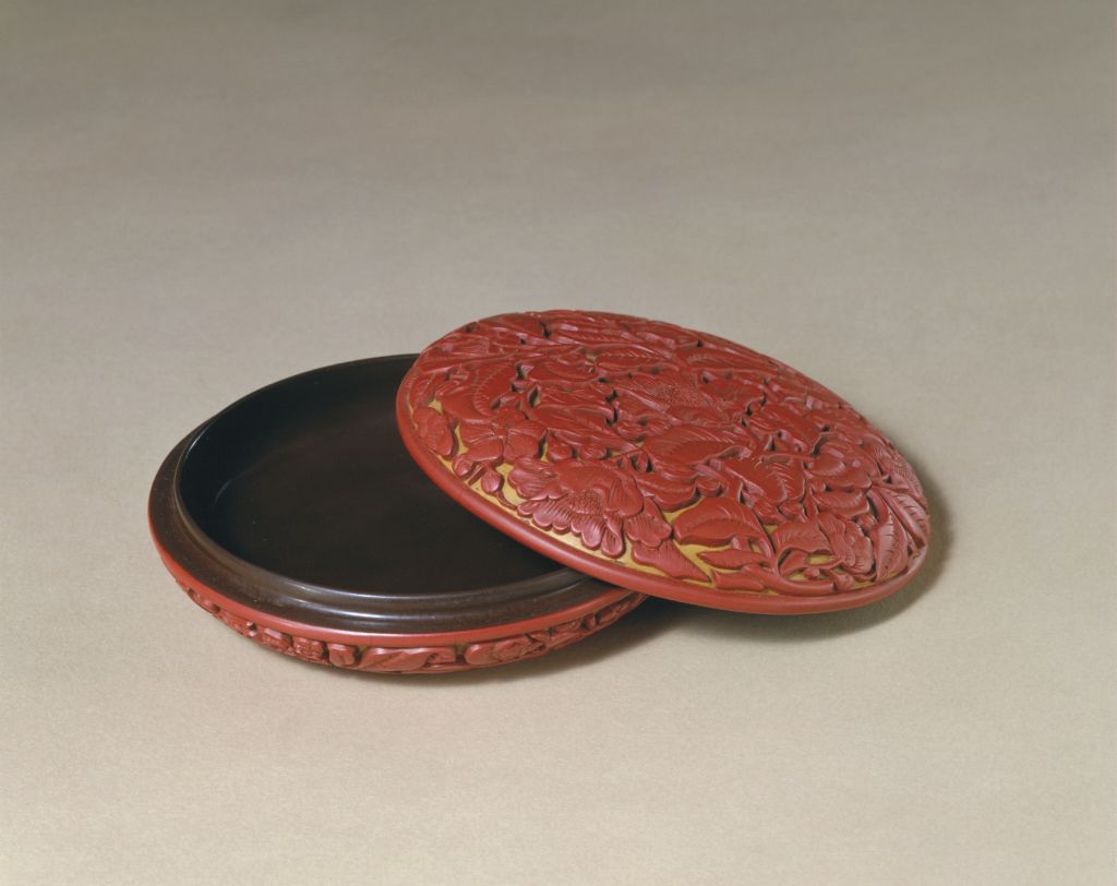 图片[4]-Round box with black tea pattern-China Archive